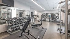 TLBOS Fitness Center Second Floor at The Langham Boston