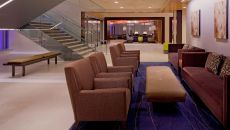 lobby seating at  Hyatt at Olive 8
