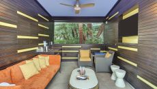 Pool Cabana Interior