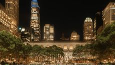 NYCAM Bryant Park Night