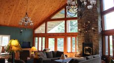 forest at Trout Point Lodge