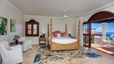 Master bedroom Oceanview Suite with Pool and Roof Terrace at Cap Maison