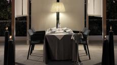 private outdoor dining