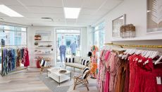 SALT Boutique Retail Front Windows at Wild Dunes Resort