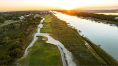 golf aerial at Wild Dunes Resort