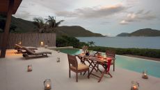 In villa Dinning at Six Senses Con Dao