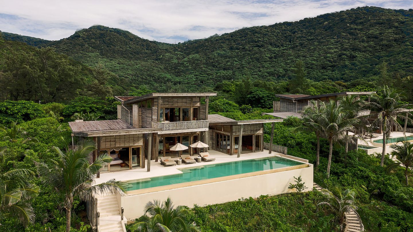 Ocean View Four Bedroom Pool Villa at Six Senses Con Dao