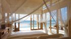 bedroom interior with beach view