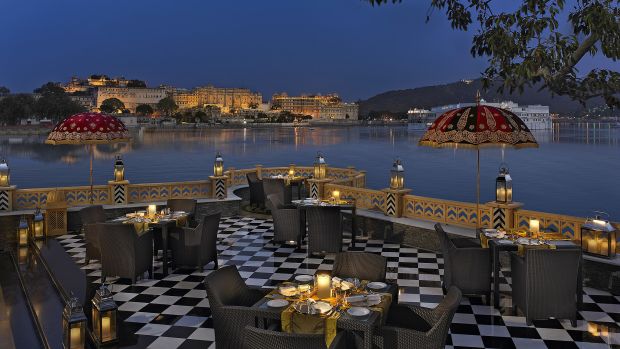 The Leela Palace Sheesh Mahal Ballroom