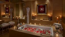 Maharaja Suite Bathroom at The Leela Palace Udaipur
