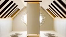 The Upper House Level 38 Sky Bridge from below