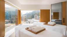 The Upper House Andre Fu Suite Massage bed