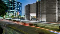 The Upper House Exterior with Pacific Place