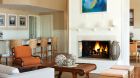 Beach House Suite fireplace