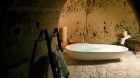 cave bathroom oval bathtub