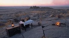 outdoor drinks set up