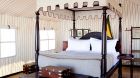 four poster bed at San Camp