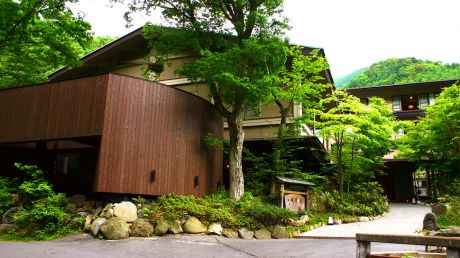 Tobira Onsen Myojinkan Yatsugatake Chushin Kogen Quasi National Park Nagano Prefecture