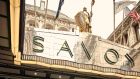the savoy  exterior sign