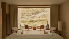 Amangiri Accommodation Girijaala Suite Bedroom and Back Patio 46043