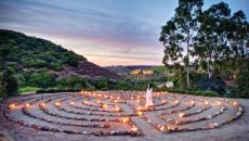 2 Labyrinth at Cal a Vie Health Spa