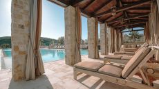 Upper Pool at Cal a Vie Health Spa