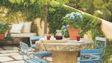 Terrace at Cal a Vie Health Spa