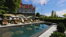 CHO outdoor pool 12 Chateau d Ouchy