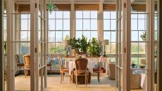 Drawing Room Conservatory opendoors daytime sunshine landscape