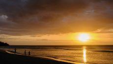 Sunset shot by the beach Intercontinental Fiji Golf Resort 2025