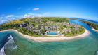 aerial view of resort