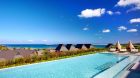 pool with ocean views
