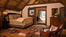 cottage interior bedroom bath