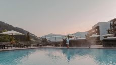 pool at Kempinski Hotel Das Tirol