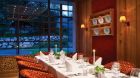 Fondue Stube II private dining Kempinski Hotel Das Tirol