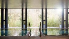 indoor pool at Lime Wood