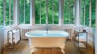 bathtub with tree view