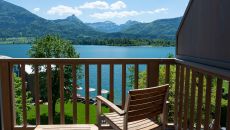 balcony Hotel Cortisen am See