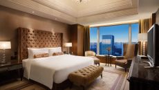 Presidential Suite Presidentia Suit Bedroom at Shangri La Hotel Tokyo