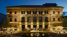 See more information about Sofitel Munich Bayerpost hotel exterior at night