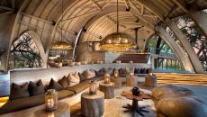 Lounge guest area and Beyond Sandibe Sandibe Okavango Safari Lodge