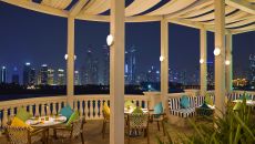 Kempinski Palm Jumeirah Villamore Rooftop Night