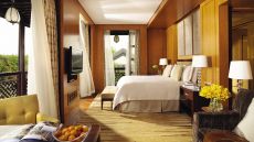 bedroom with balcony