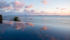 3 Ocean Pool Villa Pool View Sunset at Conrad Koh Samui