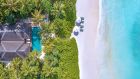 2bedroom family beach pool villa aerial