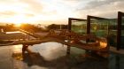deck sunset