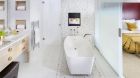 room with bathtub