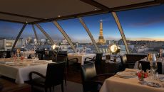 Paris Dining L'Oiseau Blanc Restaurant Night