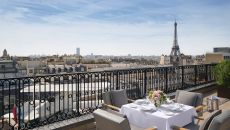 Eiffel Tower Suite Terrace Oiseau Blanc