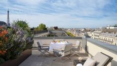 Rooftop Garden Suite Terrace Eiffel Tower